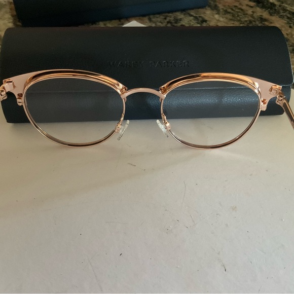 Warby Parker “Blair” Rose Gold Eyewear - Picture 6 of 8